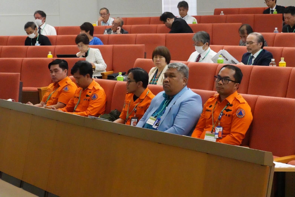 Tim BPBD Jatim saat mengikuti The 10th International Conference on Integrated Crisis Management yang digelar di Chiba Institute of Science, Jepang, Sabtu, 13 Juni 2026.