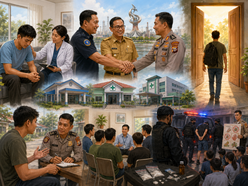 Ilustrasi rehabilitasi narkotika di Bontang