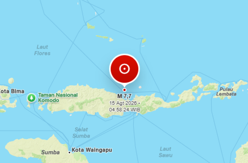 Gempa 7,7 SR Guncang NTT, Lima Tewas dan Ribuan Mengungsi