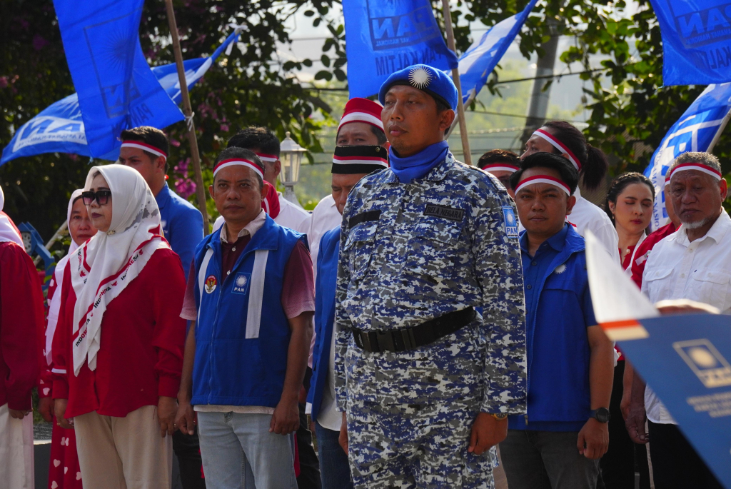 Upacara peringatan HUT RI ke-81 di rumah PAN Kaltim, Jalan Teuku Umar Samarinda, Senin, 17 Agustus 2026.