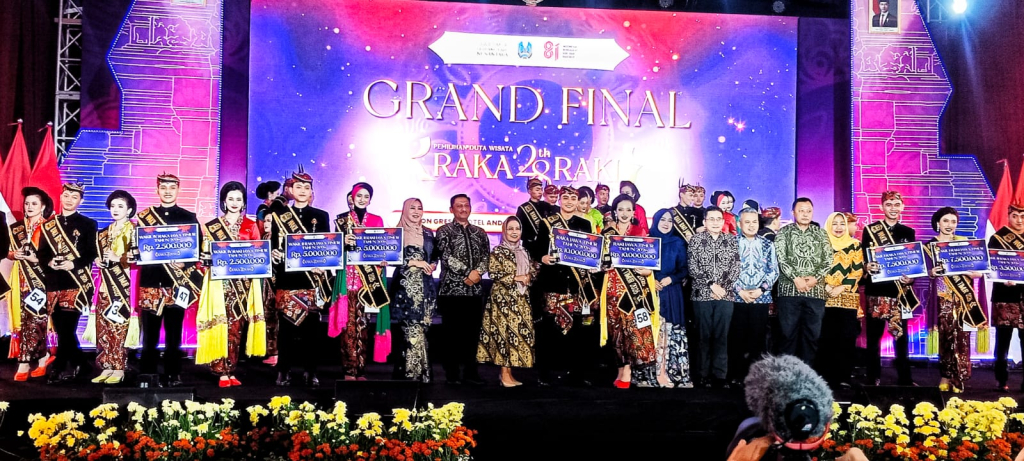 Penobatan Duta Wisata Raka Raki Jatim 2026.