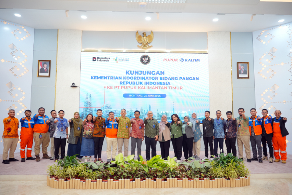 Manajemen PT PKT saat berkunjung ke Kemenko Pangan