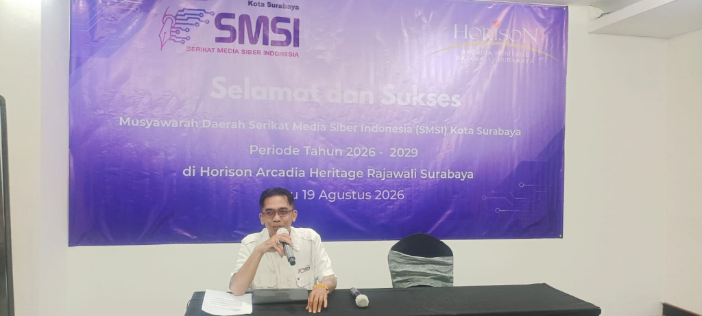 Iskandar Kembali Pimpin SMSI Surabaya