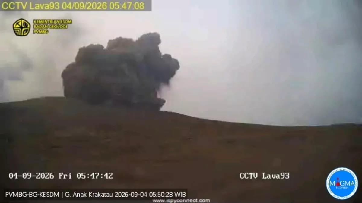 Erupsi Gunung Anak Krakatau Berlanjut, Warga Pesisir Lampung dan Banten Waspada