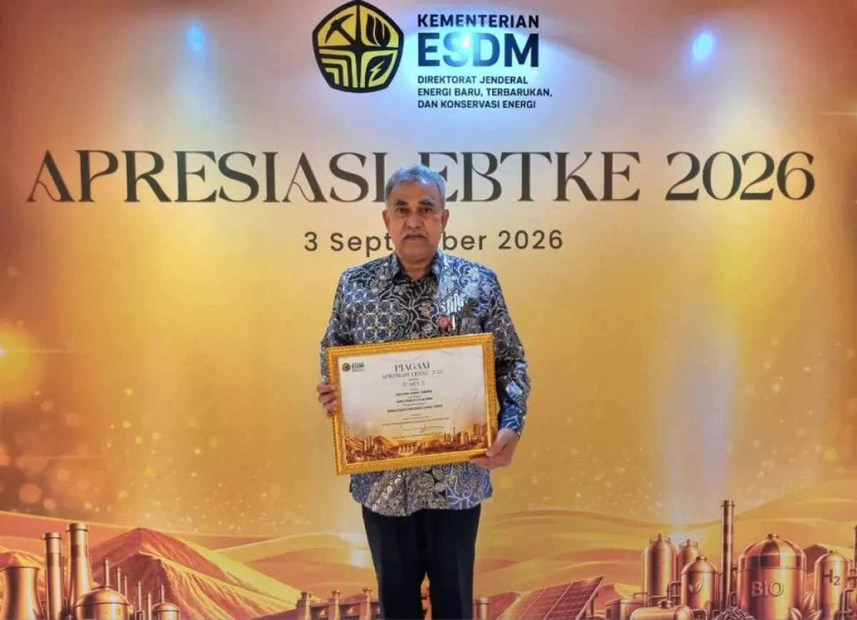 ESDM Jatim Raih Penghargaan Apresiasi Energi Baru Terbarukan dan Konversi Energi 2026
