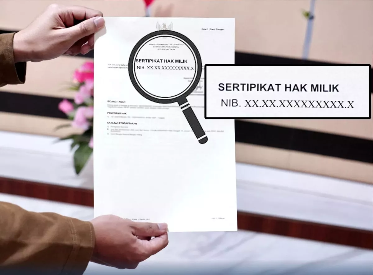 Cara Membaca Nomor Sertifikat Tanah Elektronik