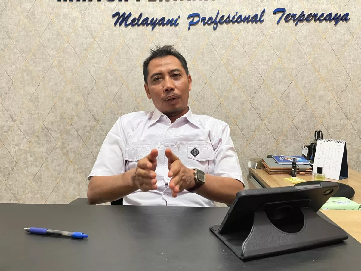Kepala Kantor ATR/BPN Bontang Hamim Muddayana