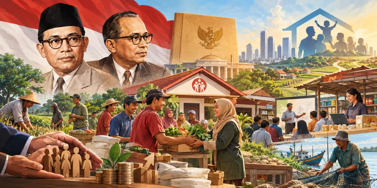 Koperasi Desa Merah Putih: Antara Hatta, Sumitro, dan Menuju Welfare State