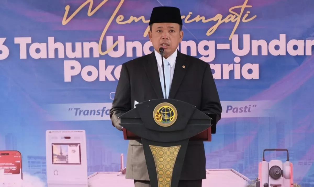 Menteri ATR/Kepala BPN, Nusron Wahid