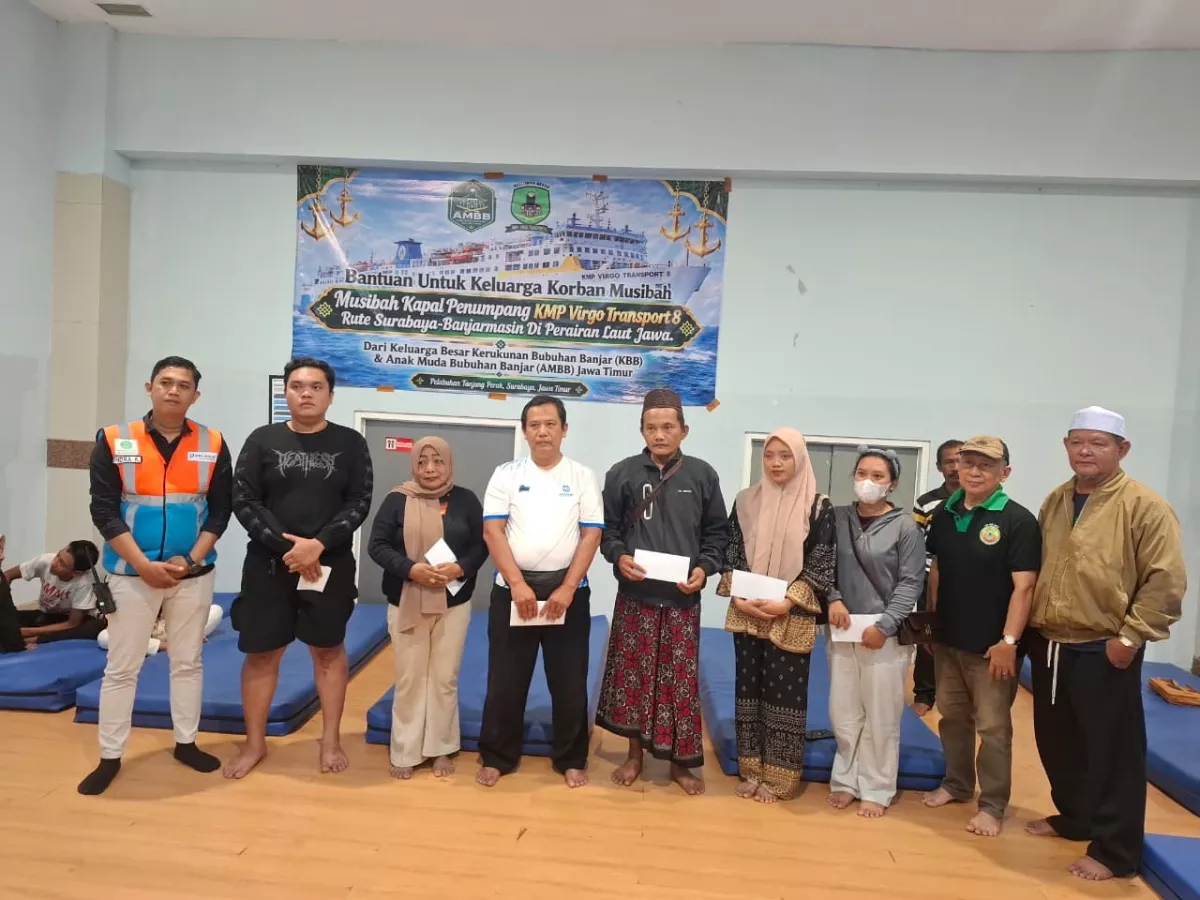Pelindo Fasilitasi Keluarga Korban KMP Virgo