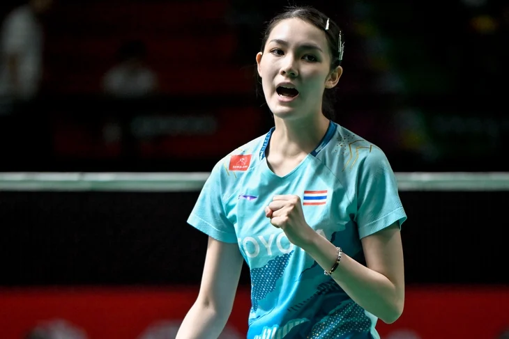 Pebulutangkis putri asal Thailand, Pitchamon Opatniputh. (BAT)
