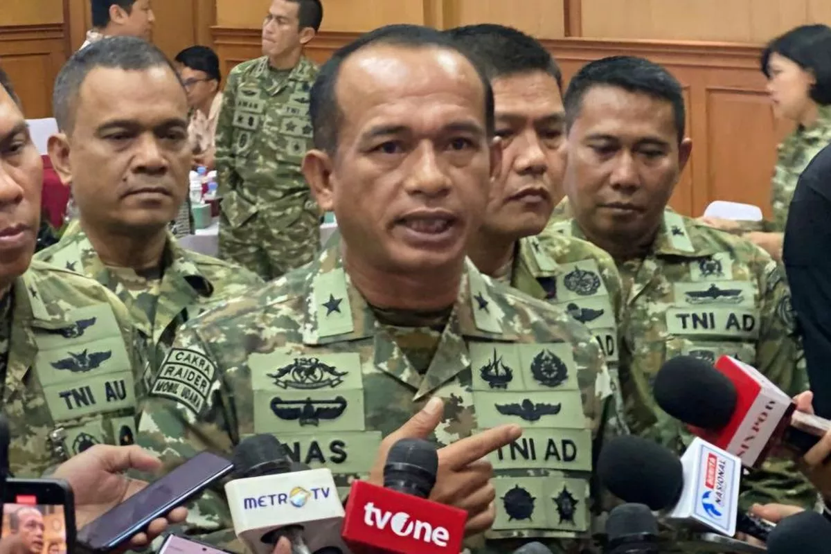 Kapuspen TNI Mayor Jenderal TNI Muhammad Nas. (Kompas)