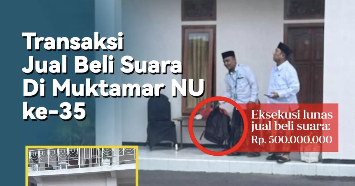 Dugaan Transaksi Suap Muktamar NU, Gus Lilur Tuding Gus Ipul Aktor Utama