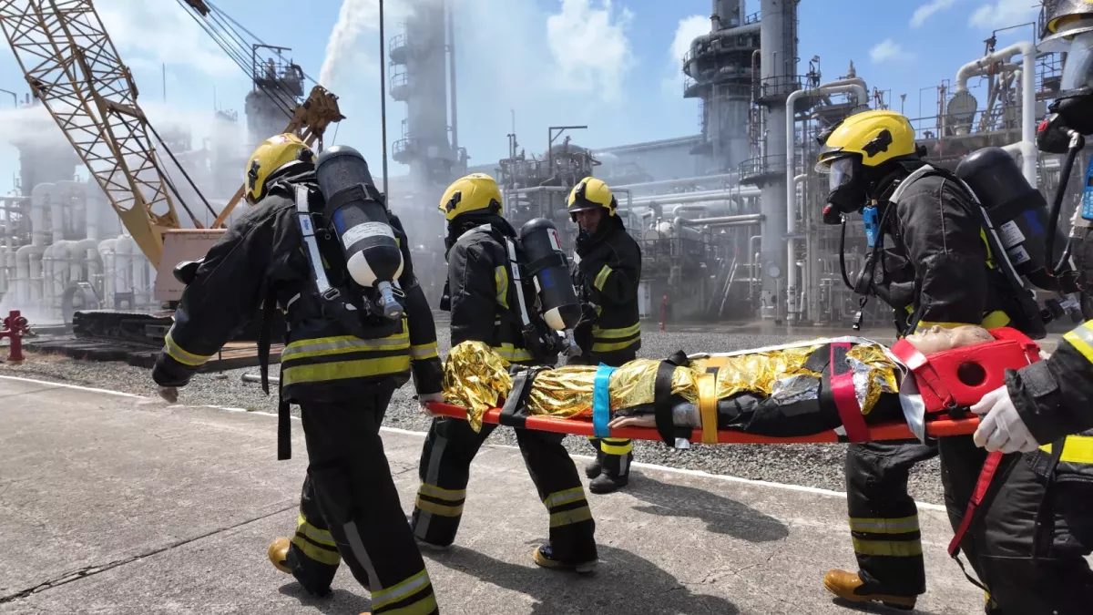 Uji Ketat Kesiapsiagaan, Badak LNG Gelar Simulasi