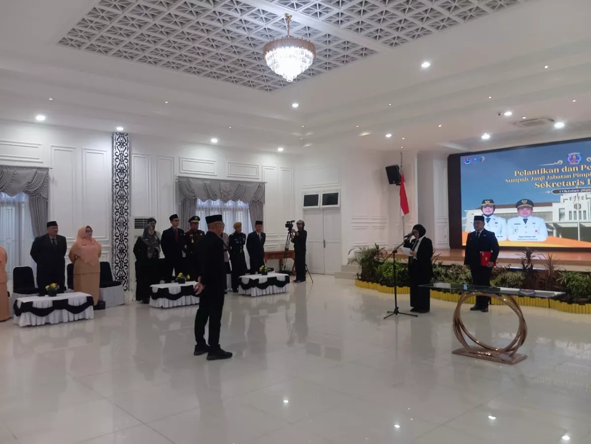 Lama Dijabat Pj, Sony Resmi Jadi Sekda Bontang