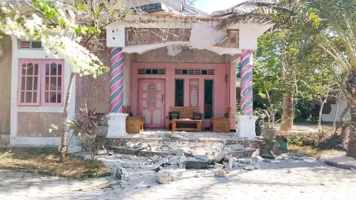 Gempa Guncang Sumba Barat Daya, Satu Orang Tewas dan Puluhan Bangunan Rusak