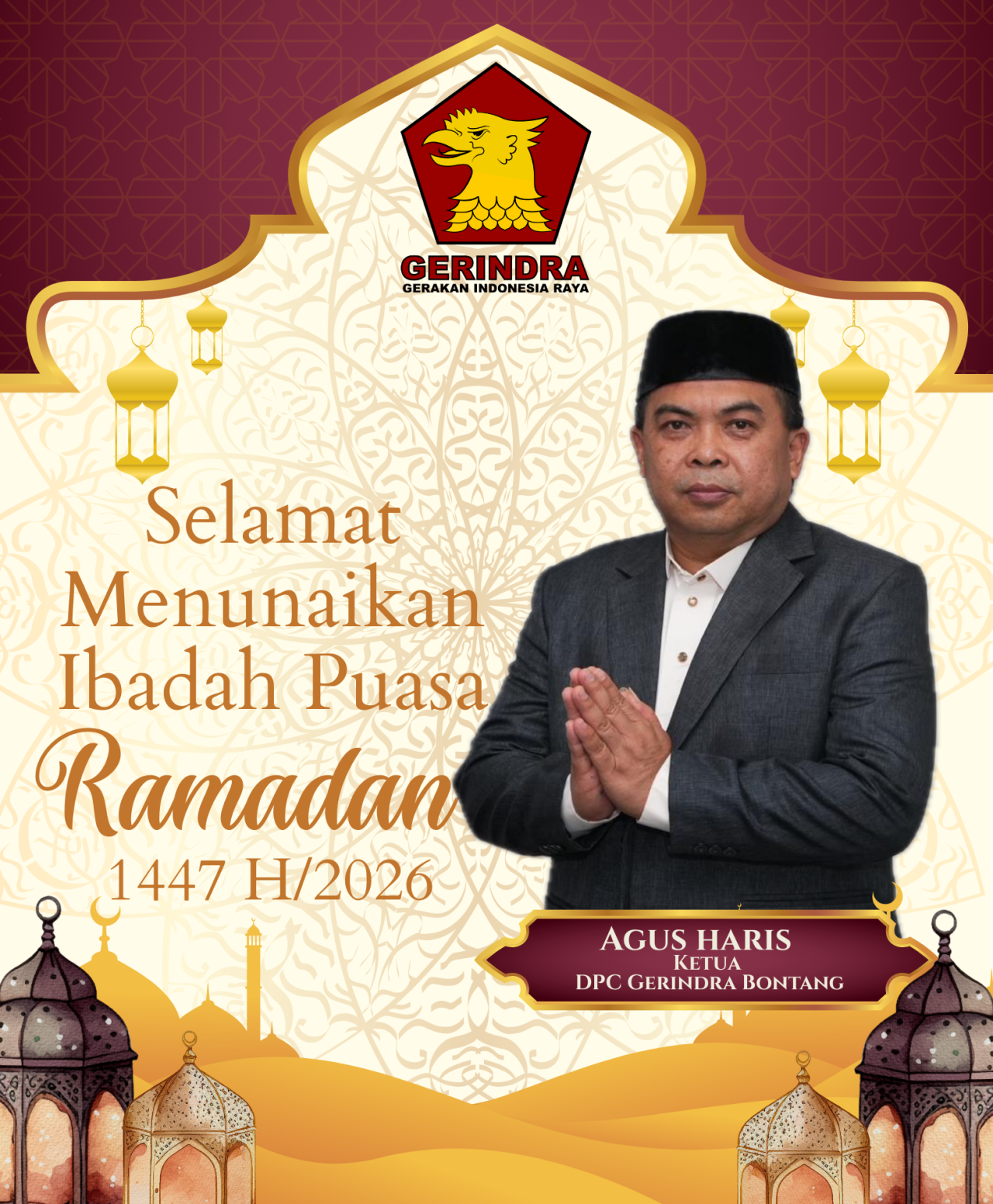 Ucapan Ramadan Agus Haris
